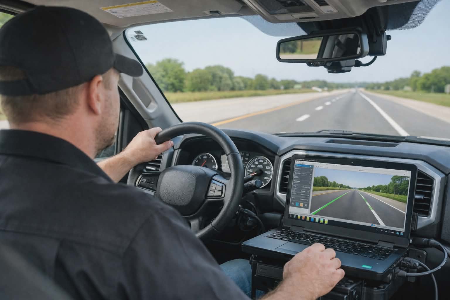 Dynamic ADAS Calibration Road Test 5