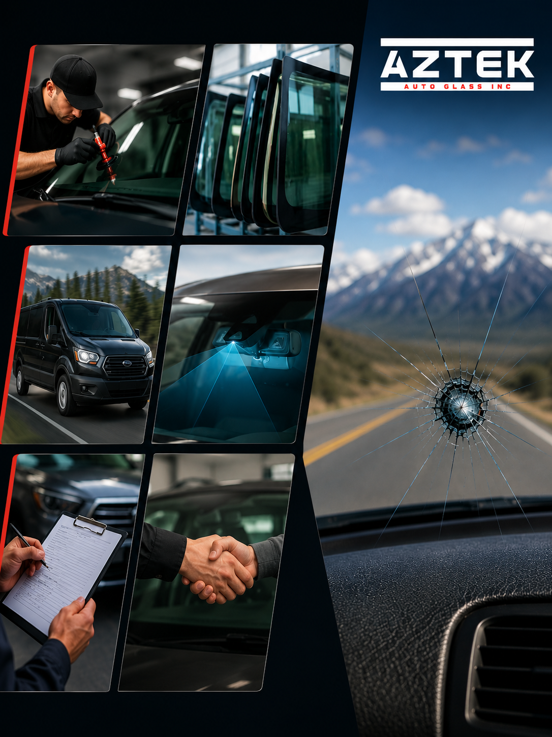 Auto glass repair solutions in action